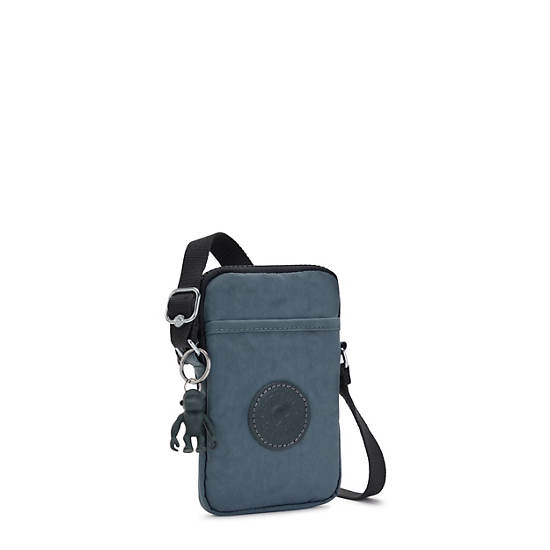 Sac Mobile Kipling Tally Crossbody Bleu Marine Grise | FR 1848CT